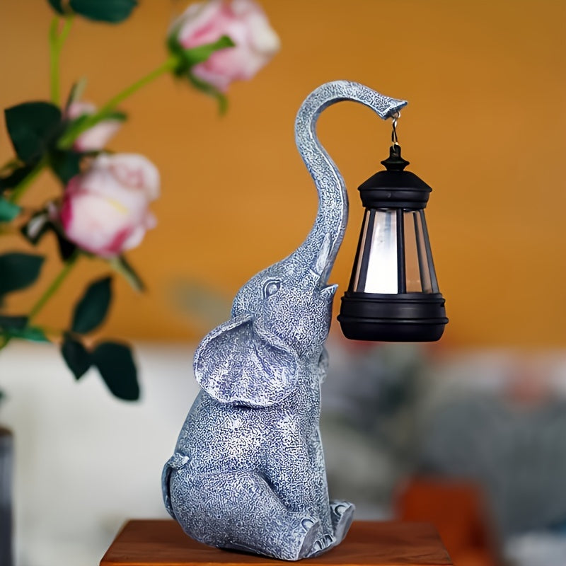 EleGlow – Zonne-olifant Lantaarnlamp