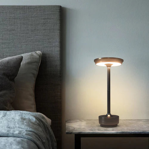 Porchora – Moderne Draadloze Tafellamp met Touch & USB-C