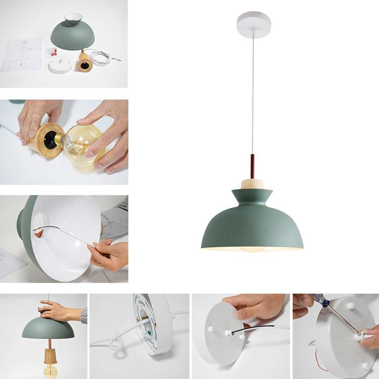 Lumo – Moderne Enkelvoudige Hanglamp met Dome Kap