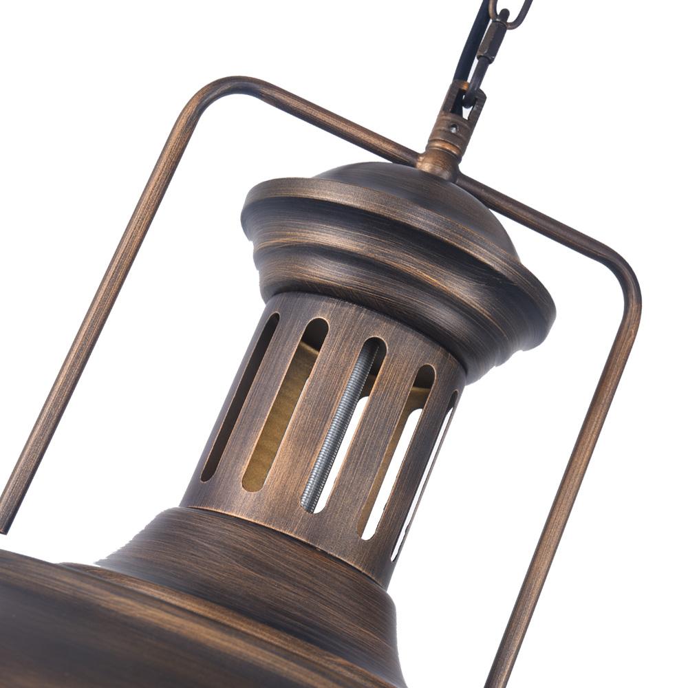 Bronxor – Industriële Enkelvoudige Dome Hanglamp