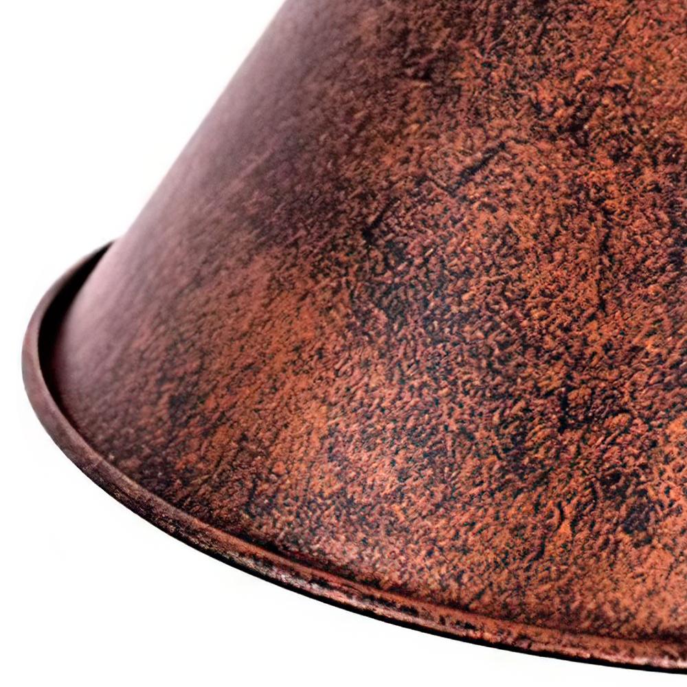 Dorian – Landelijke Industriële Kegel Hanglamp