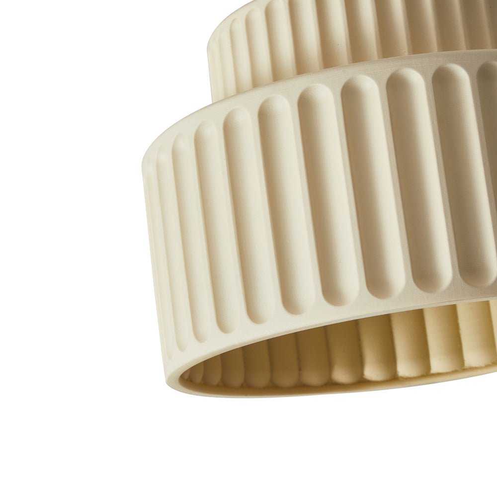 Ceryn – Vintage Crème Drum Plafondlamp