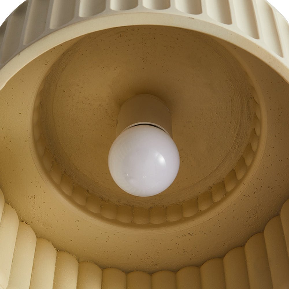 Ceryn – Vintage Crème Drum Plafondlamp