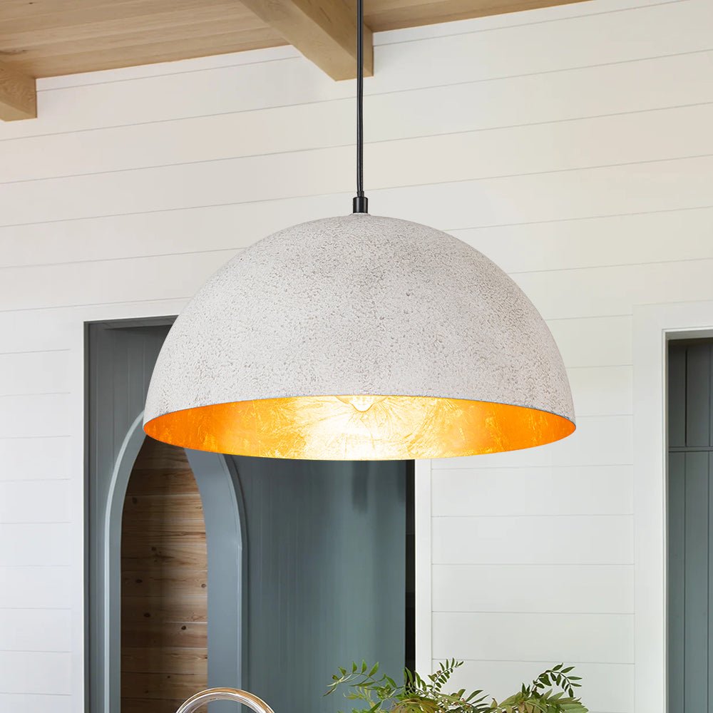 Draxen – Industriële Oversized Metalen Dome Hanglamp