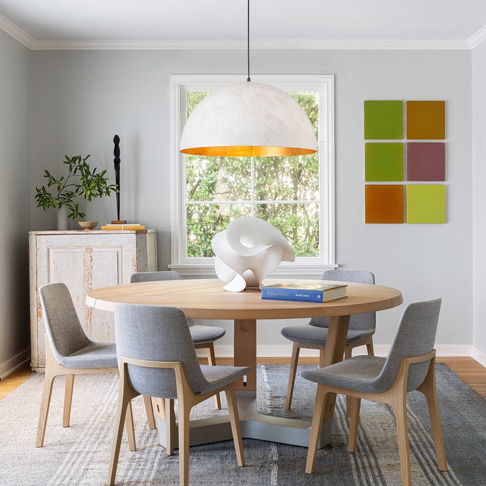 Draxen – Industriële Oversized Metalen Dome Hanglamp
