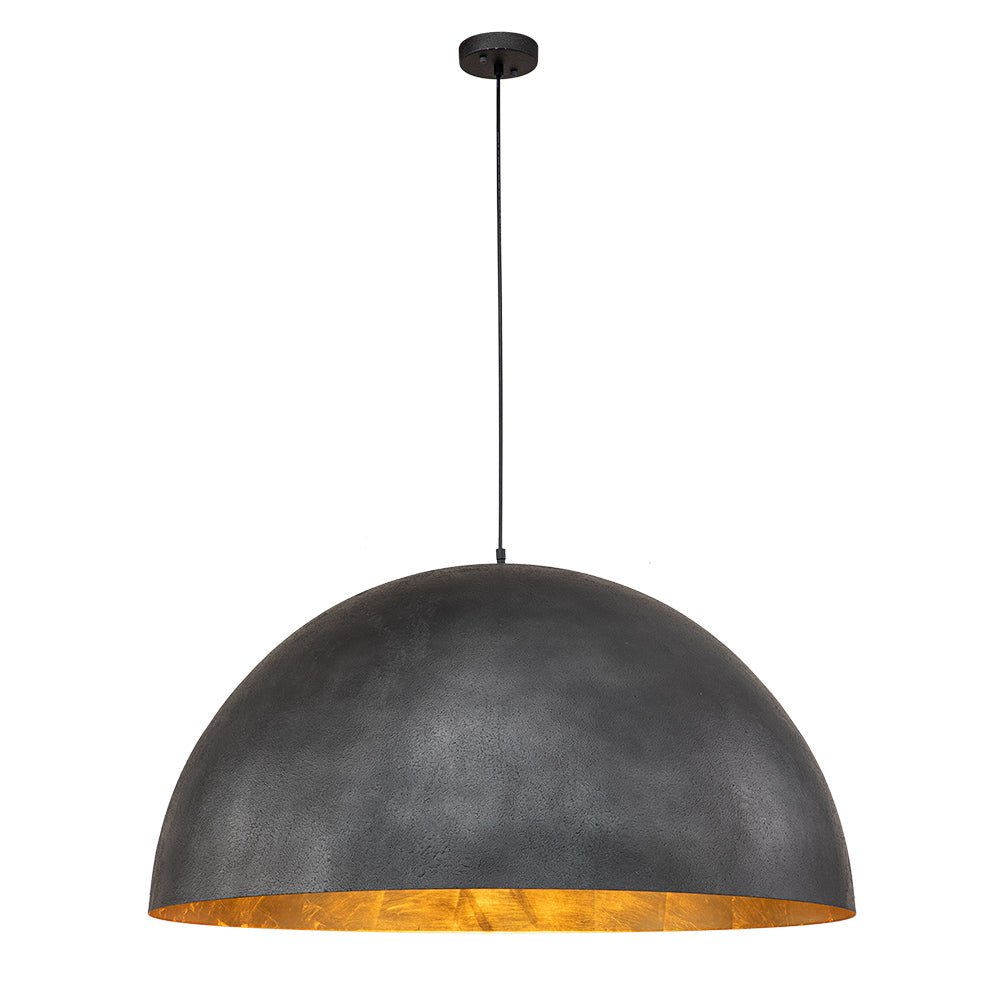Draxen – Industriële Oversized Metalen Dome Hanglamp