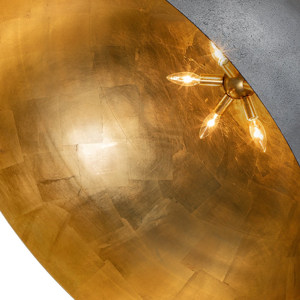 Draxen – Industriële Oversized Metalen Dome Hanglamp
