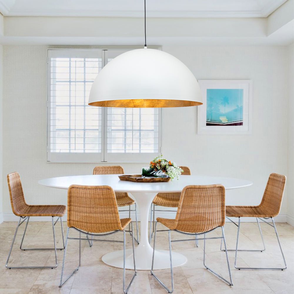 Draxen – Industriële Oversized Metalen Dome Hanglamp