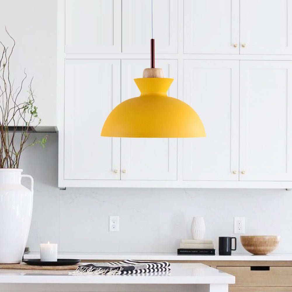 Lumo – Moderne Enkelvoudige Hanglamp met Dome Kap