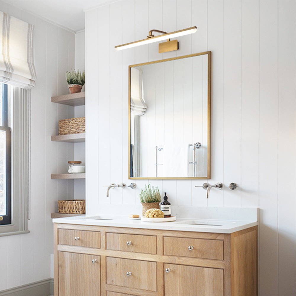 Alira – Moderne Gouden LED Badkamerlamp