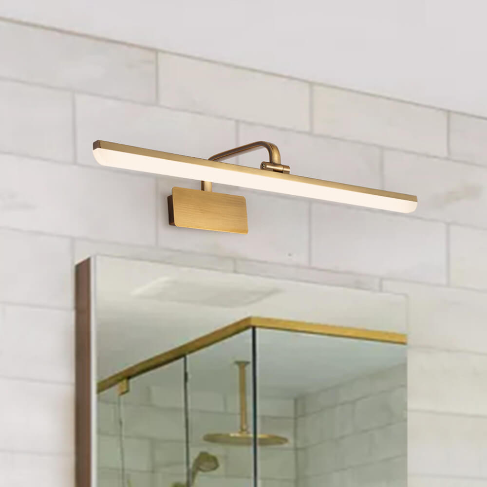 Alira – Moderne Gouden LED Badkamerlamp