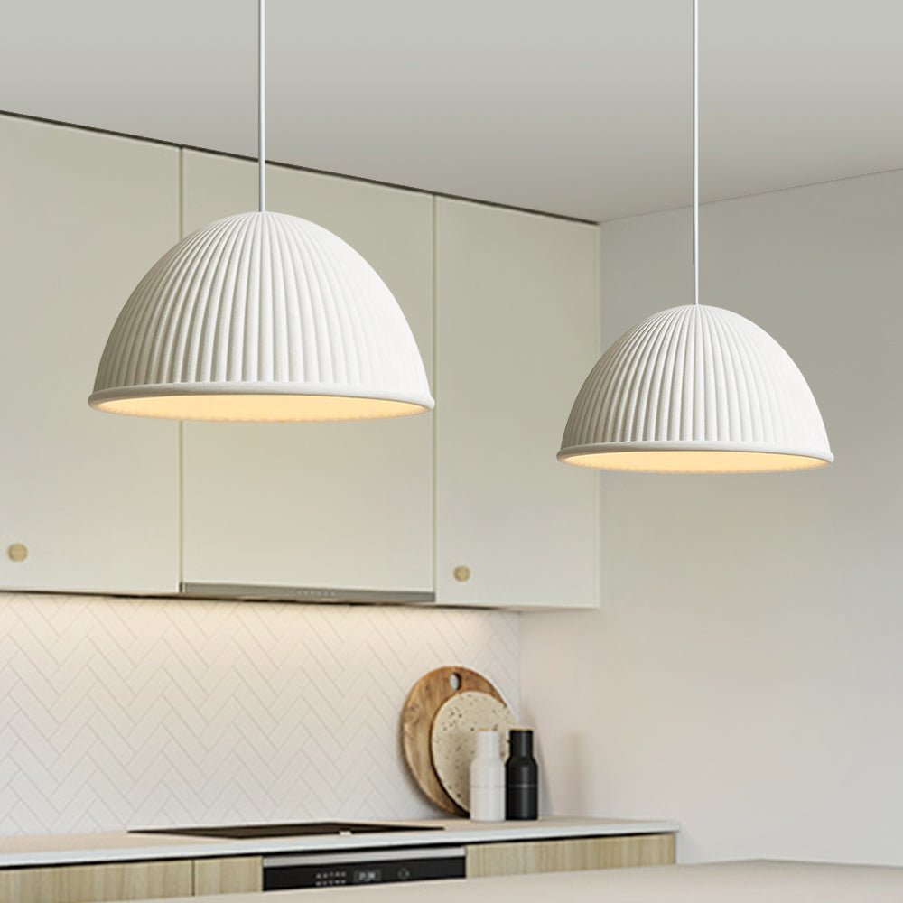 Elorae – Moderne Geribbelde Dome Hanglamp
