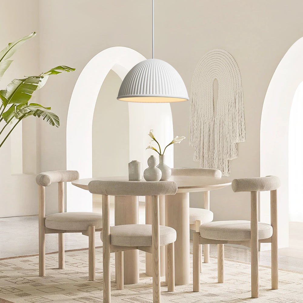 Elorae – Moderne Geribbelde Dome Hanglamp