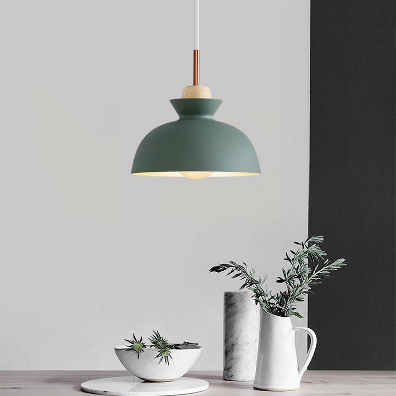 Lumo – Moderne Enkelvoudige Hanglamp met Dome Kap