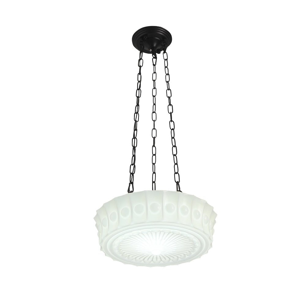 Celora – Vintage Keramische Schoolhouse Hanglamp