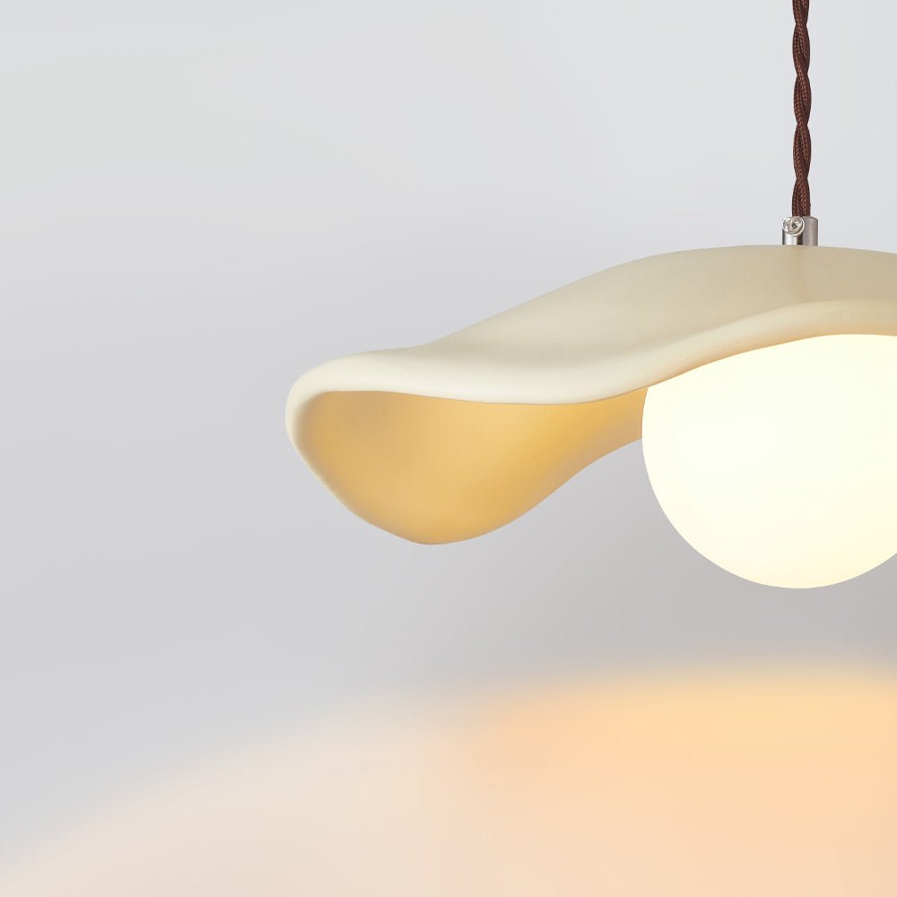 Miyora – Wabi Sabi 1-Lichts Hoed Resin Hanglamp