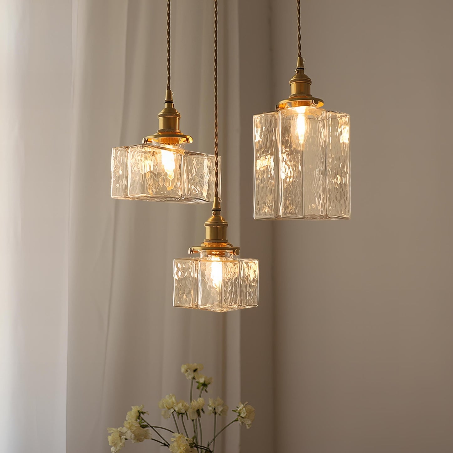 Soraya – Retro Glazen Hanglamp (Moderne Hanglamp)