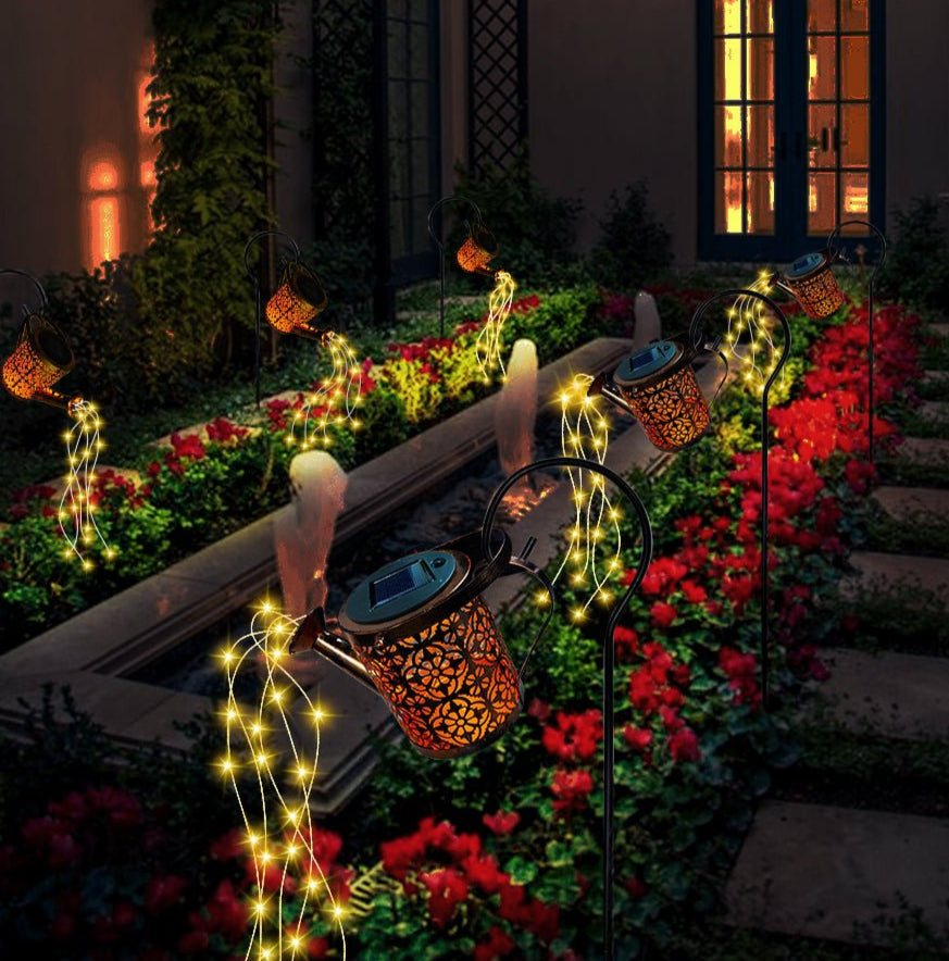 Aureva – Solar Tuinlamp Gieter LED Buiten Vloerlamp