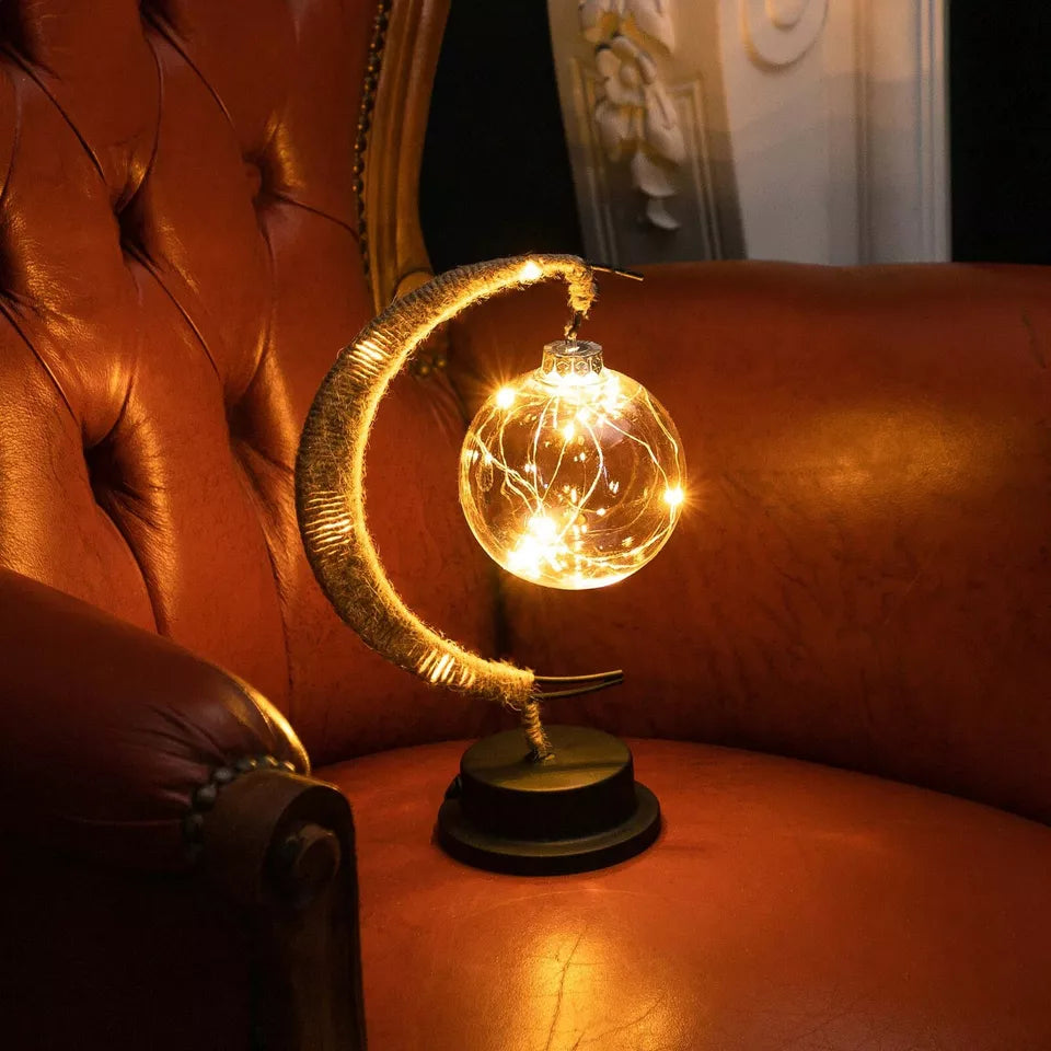 Lunora – Betoverende Maanlamp met Warme Gloed