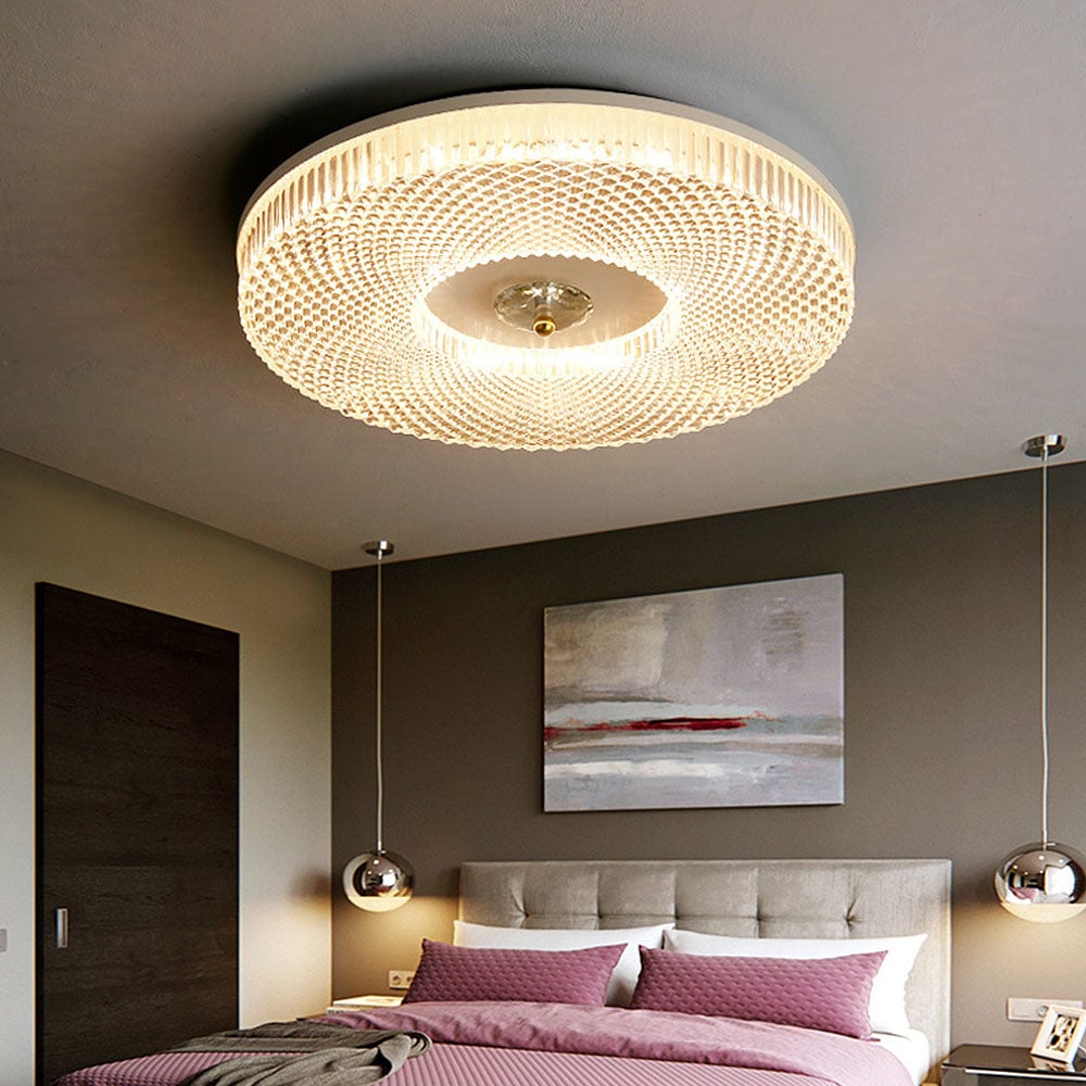 Sunlora - Moderne LED Ronde Plafondlamp Voor Woonkamer