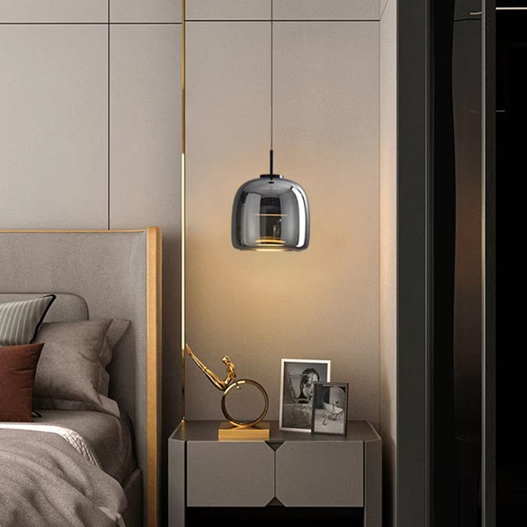 Velora – Zwarte Glas Hanglamp (Moderne Hanglamp)