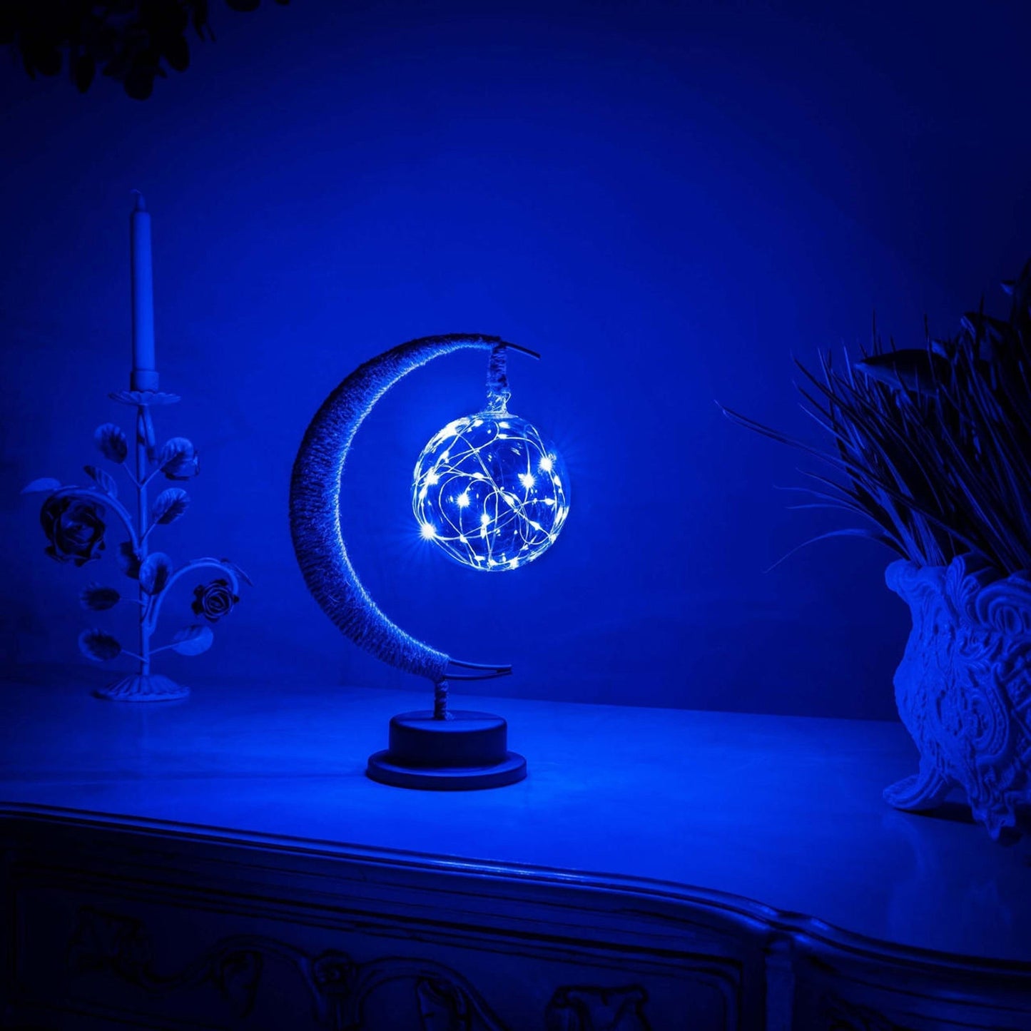 Lunora – Betoverende Maanlamp met Warme Gloed
