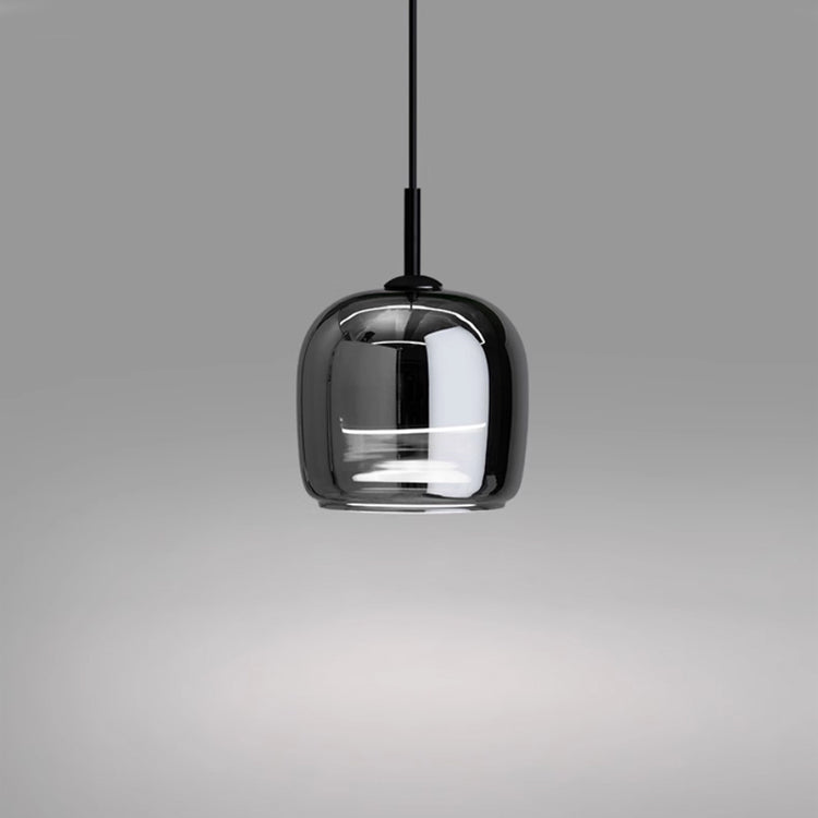 Velora – Zwarte Glas Hanglamp (Moderne Hanglamp)