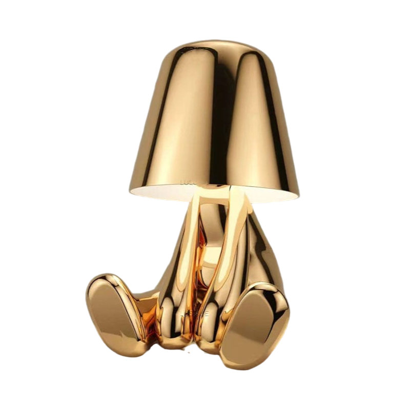Pathlux - Gouden Tafellamp met Warm Zacht Licht voor het Moderne Huis