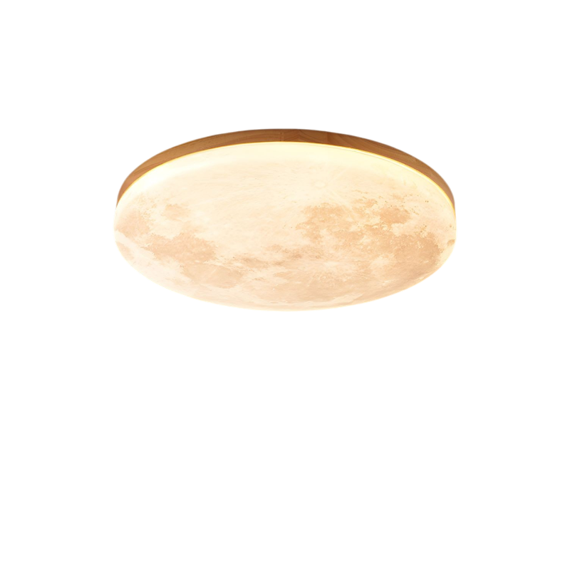 Selena – Maan LED Plafondlamp (Minimalistisch Rond Ontwerp, Warm/Neutraal/Koel Licht)