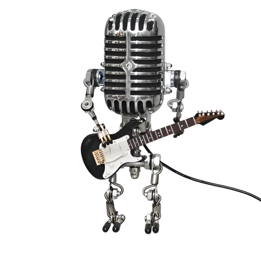 Robalto – Unieke Robot Tafellamp met Gitaar