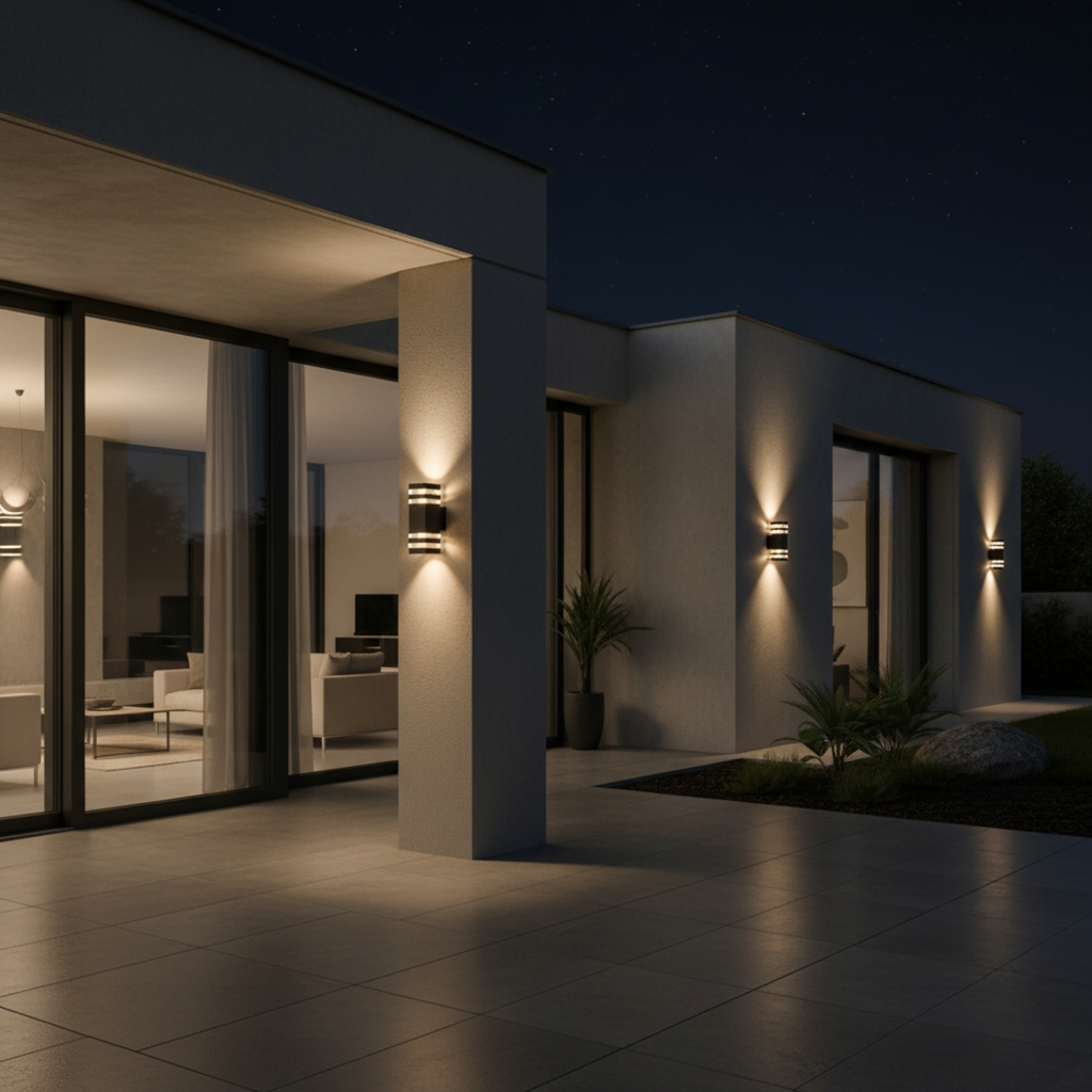 Luminarya - Elegante 2-Weg Buitenmuurlamp Voor Tuin En Terras