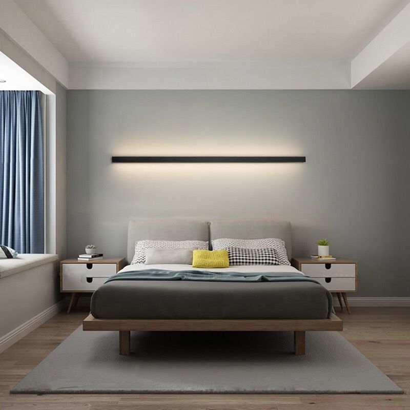Strala – Minimalistische Lineaire LED Wandlamp
