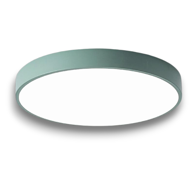 NestGlow – Moderne Scandinavische Houten Ronde Plafondlamp