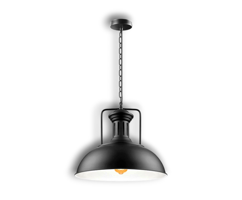 Brennor – Moderne Industriële Dome Hanglamp