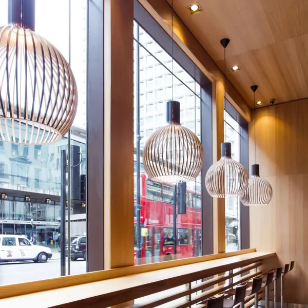 Bamora – Natuurlijke Bamboe Hanglamp Plafondlamp