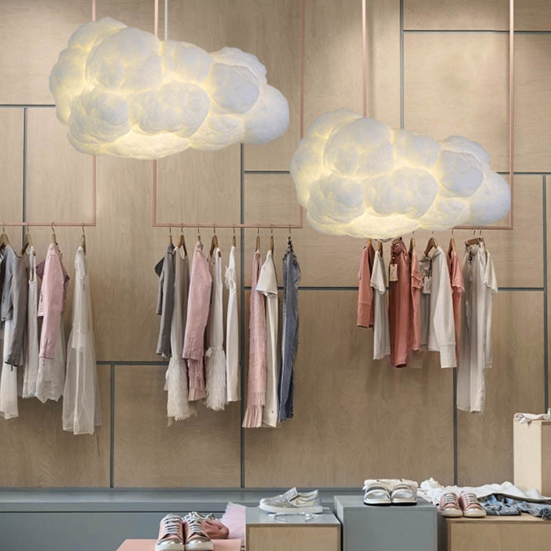 Nuvia – Moderne Witte Cloud Plafondlamp