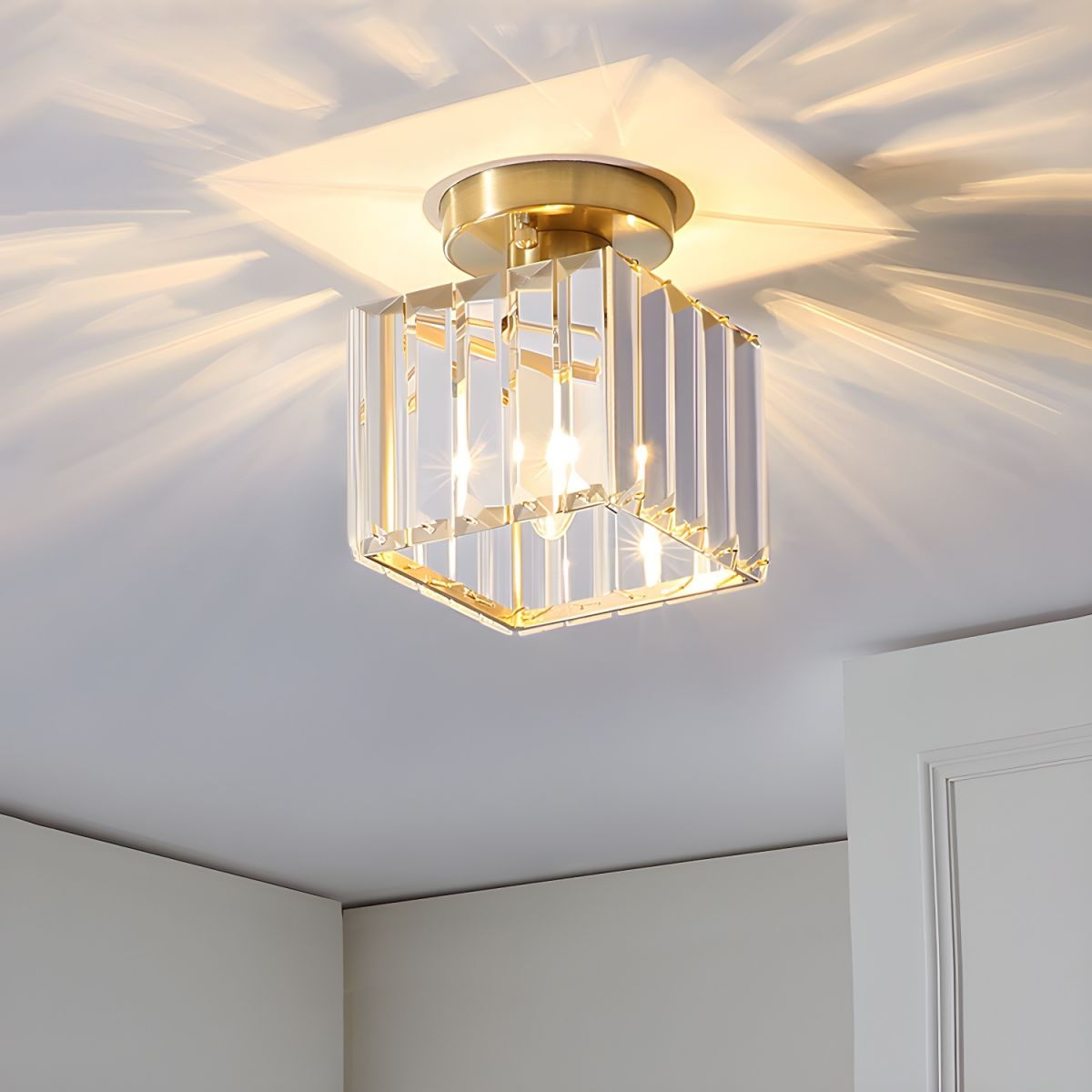 Celestia – Kristallen Plafondlamp