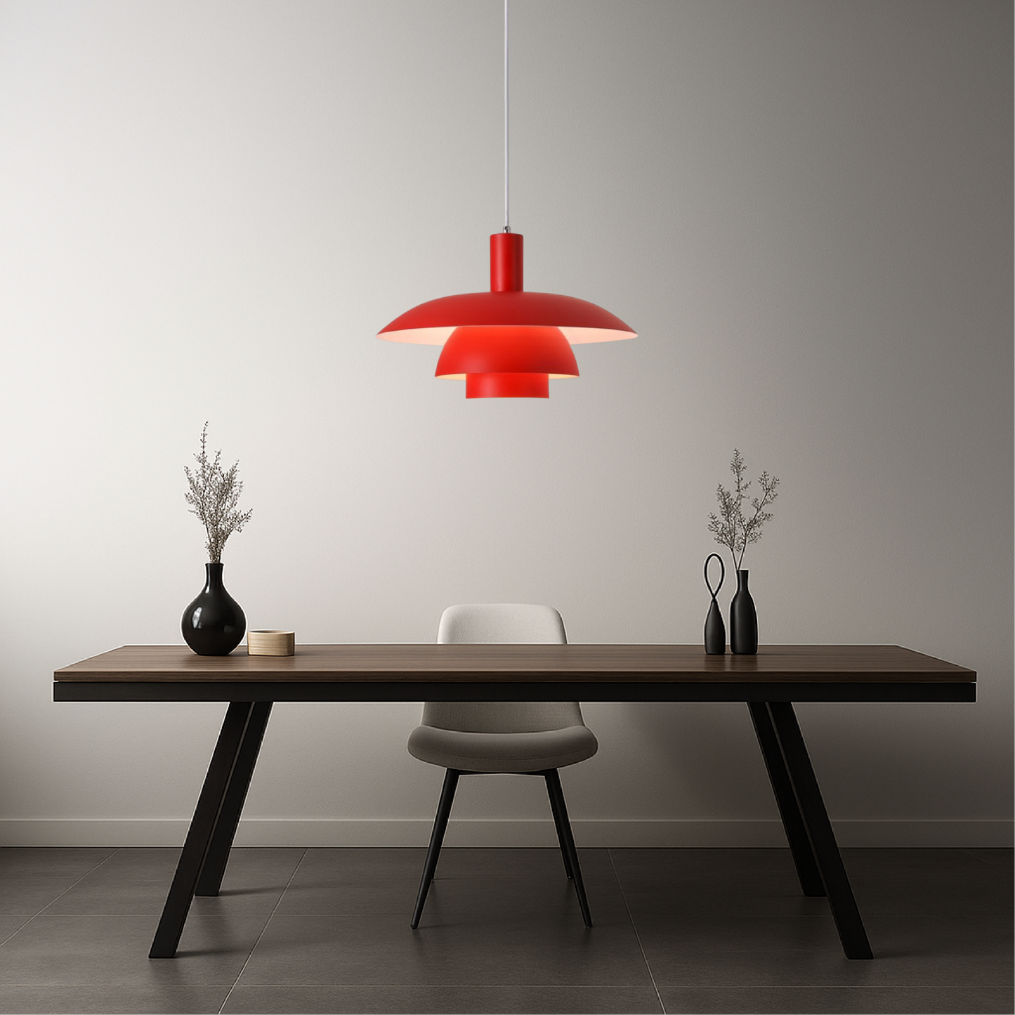 Radiora - Elegante Deense Hanglamp Met Minimalistisch Ontwerp