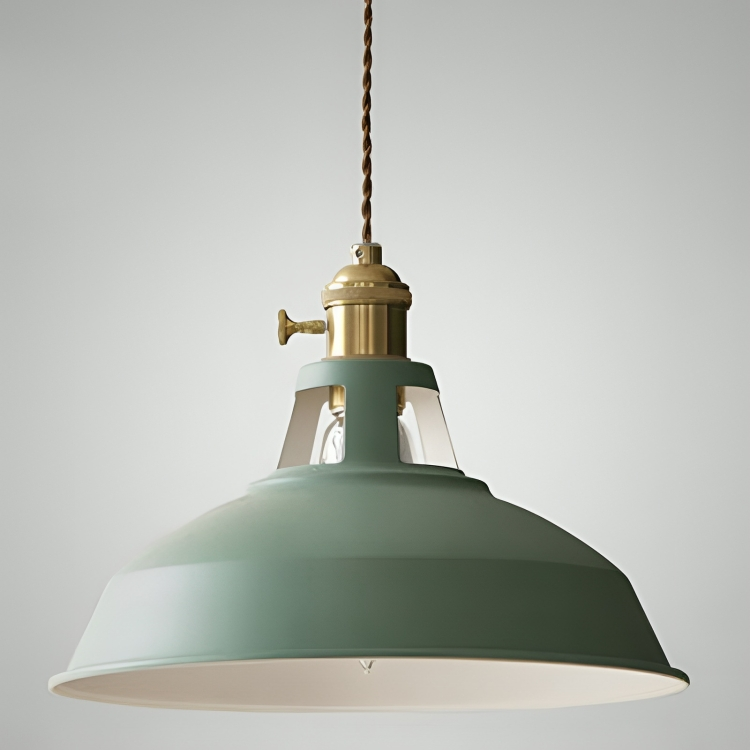 Retrovia – Industriële Retro Metalen Plafondlamp
