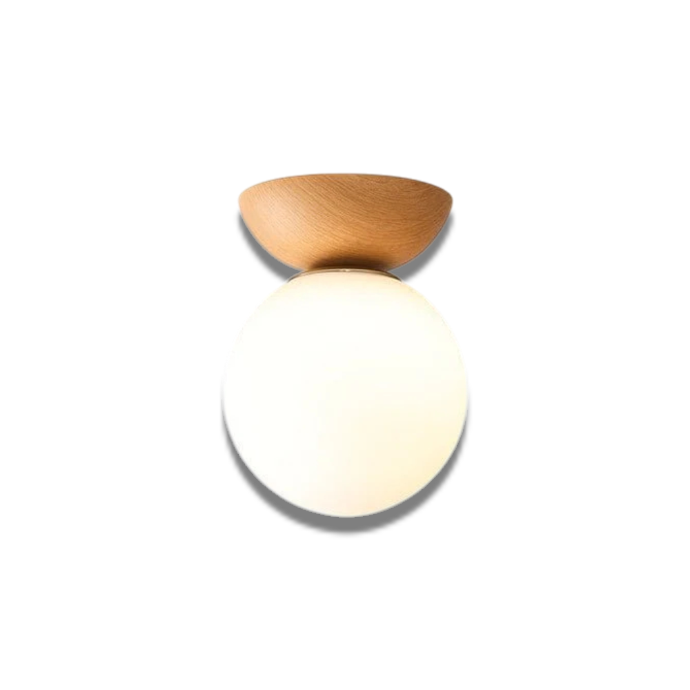 Zenora – Houten LED Plafondlamp