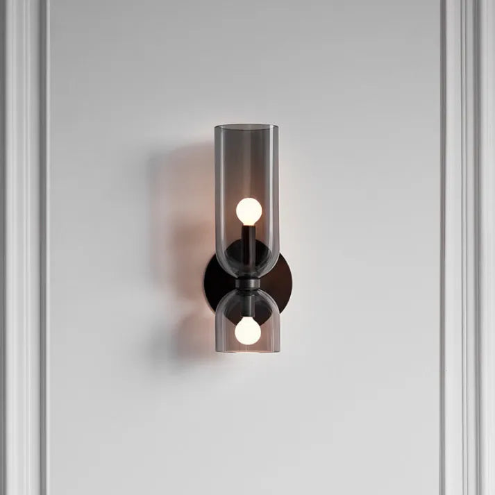 Casara - Luxe Slaapkamer Wandlamp Met Glazen Kap