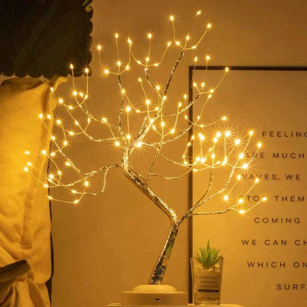 ShineMora – Elegante LED Boomlamp met 108 Twinkelende Lampjes