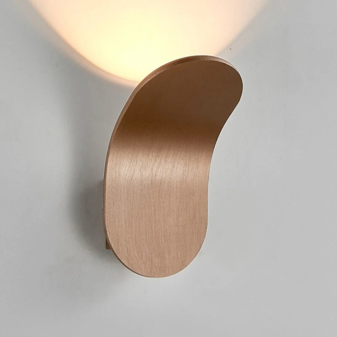 Homora - Pythia Scandinavische Wandlamp Moderne Koperen Matte Afwerking