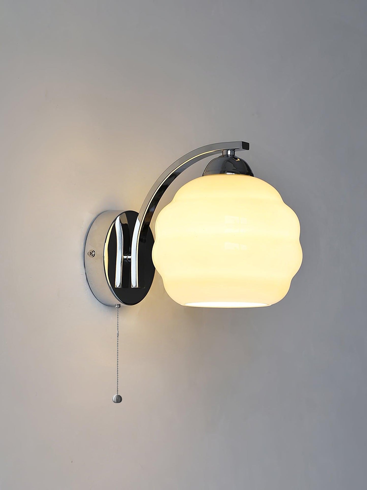 Decora – Art Deco Wandlamp in Goud of Chroom