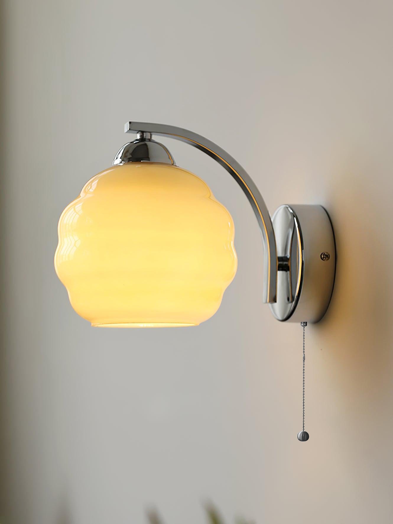 Decora – Art Deco Wandlamp in Goud of Chroom