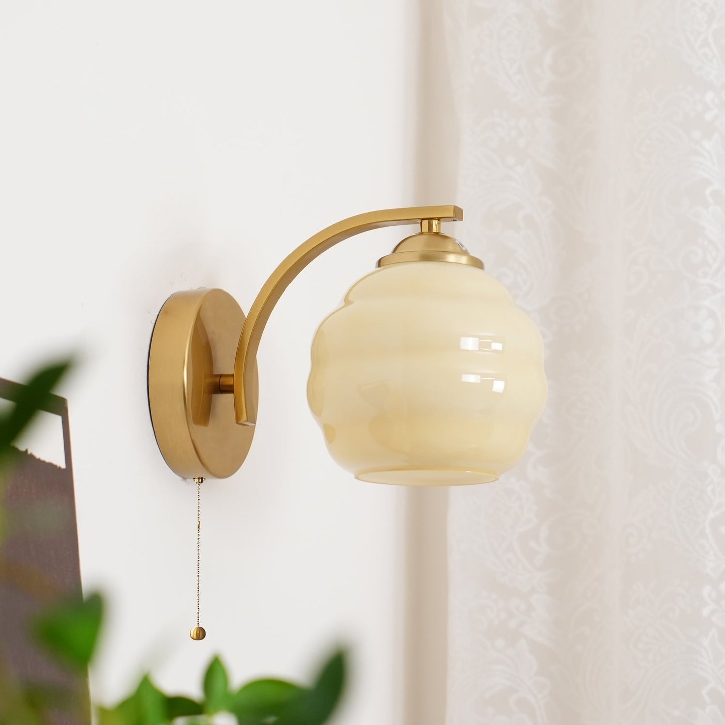 Decora – Art Deco Wandlamp in Goud of Chroom