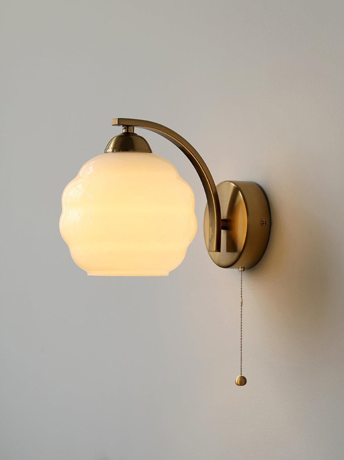 Decora – Art Deco Wandlamp in Goud of Chroom