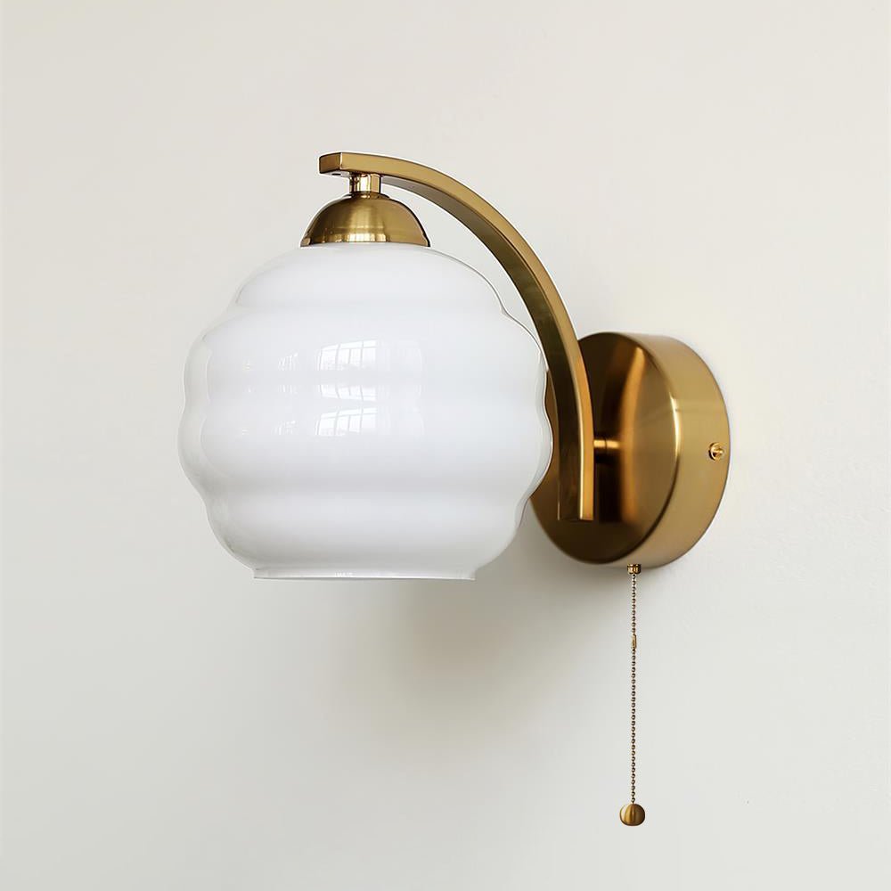 Decora – Art Deco Wandlamp in Goud of Chroom