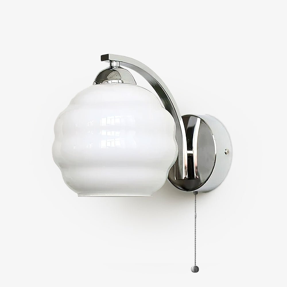 Decora – Art Deco Wandlamp in Goud of Chroom