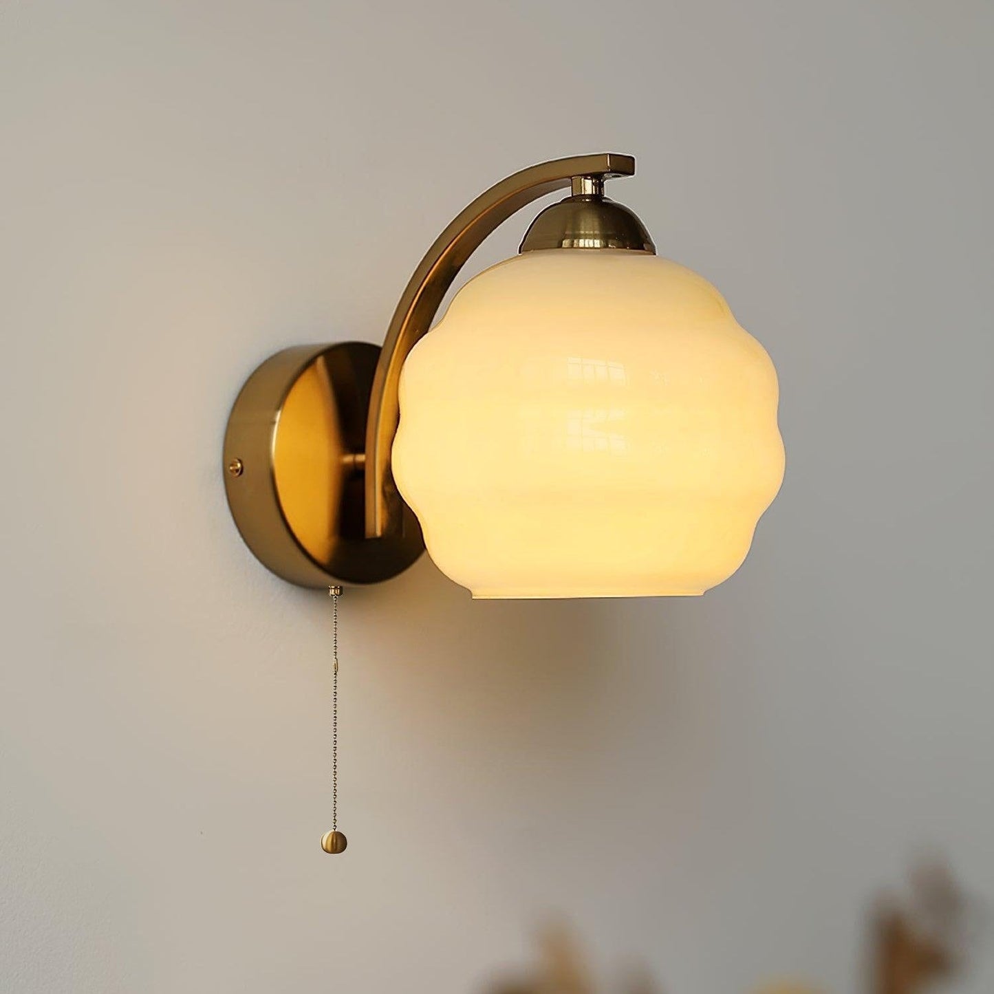 Decora – Art Deco Wandlamp in Goud of Chroom